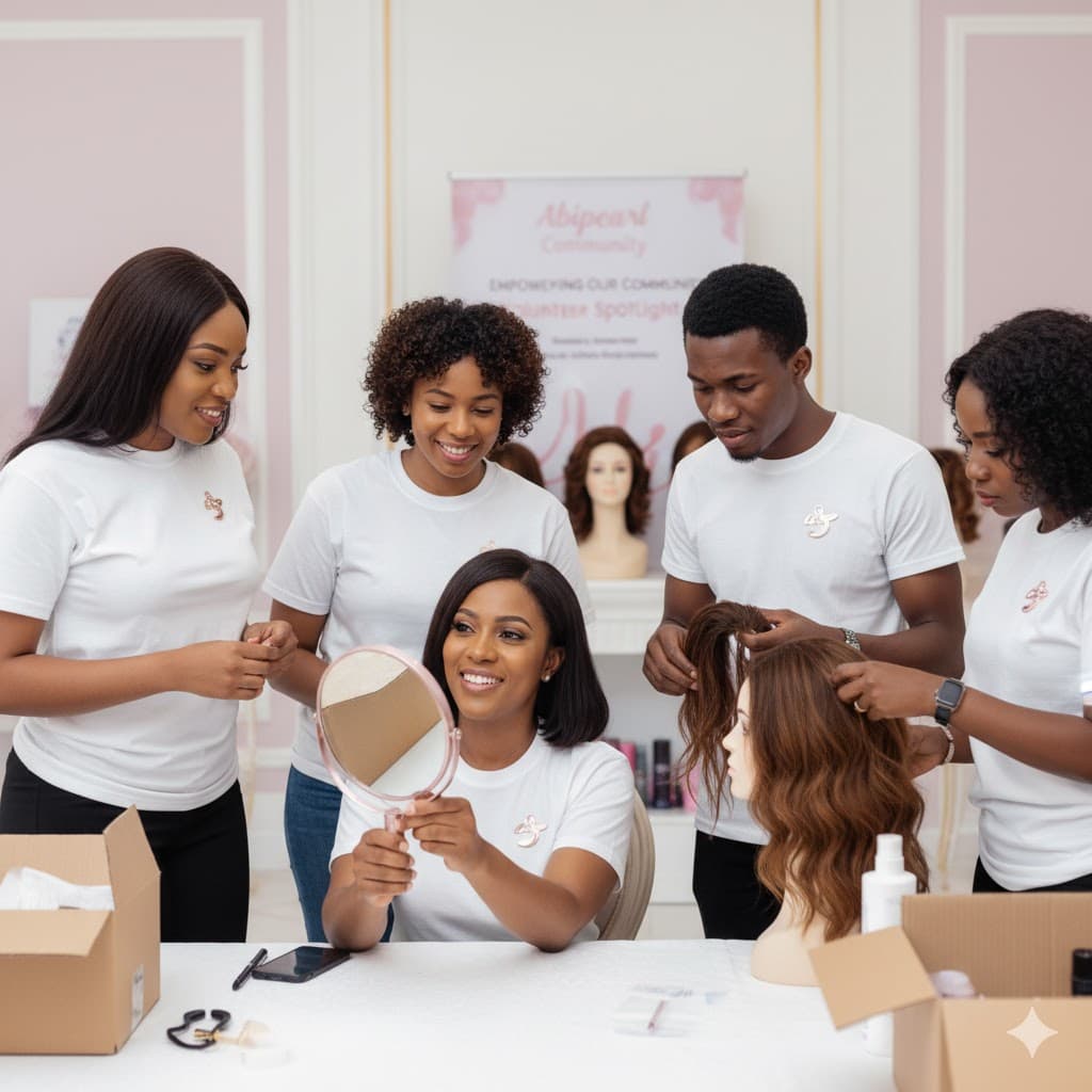 Jennifer Adams, volunteer coordinator and support group leader at Abipearl Beauty Place